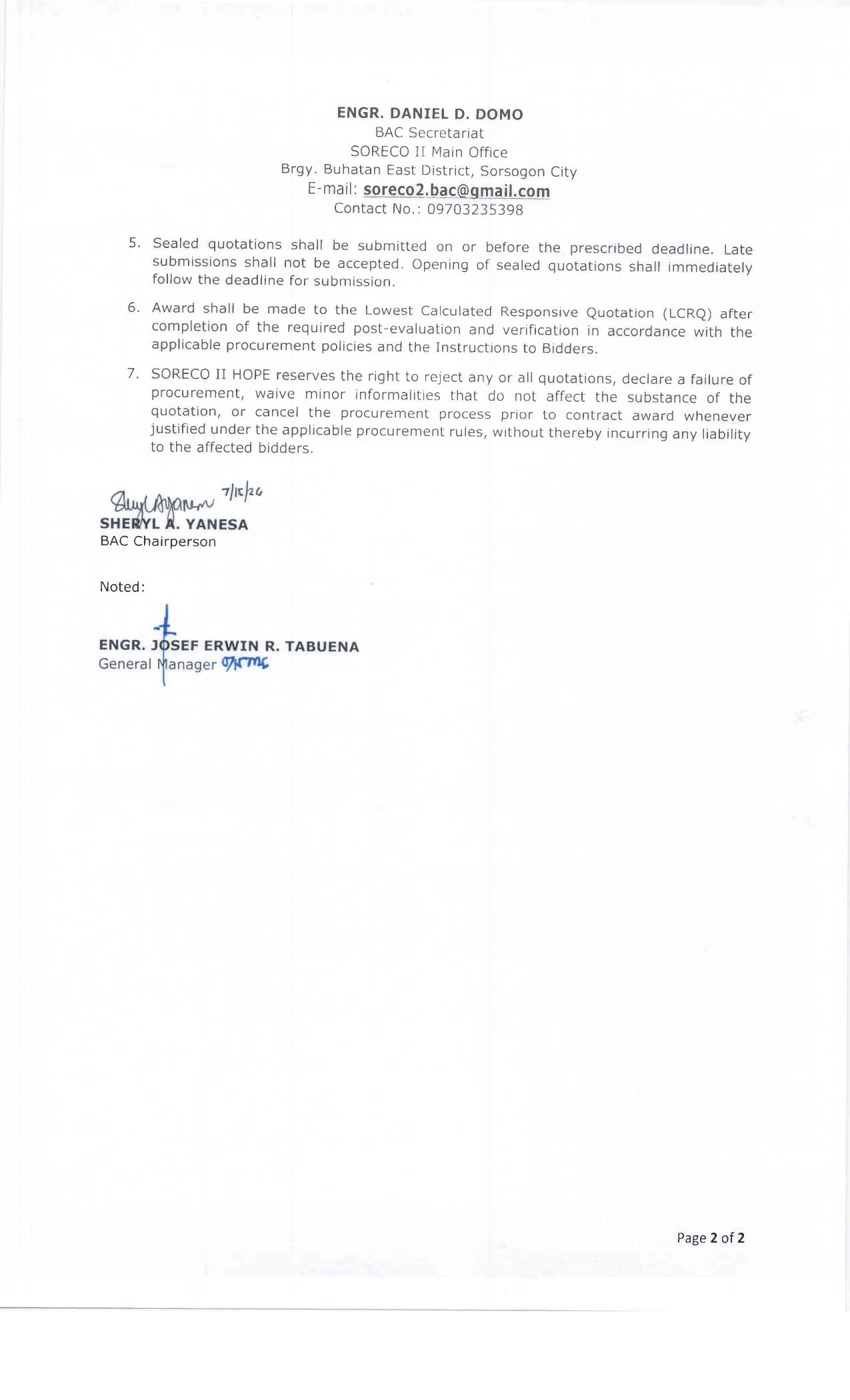 Bulletin