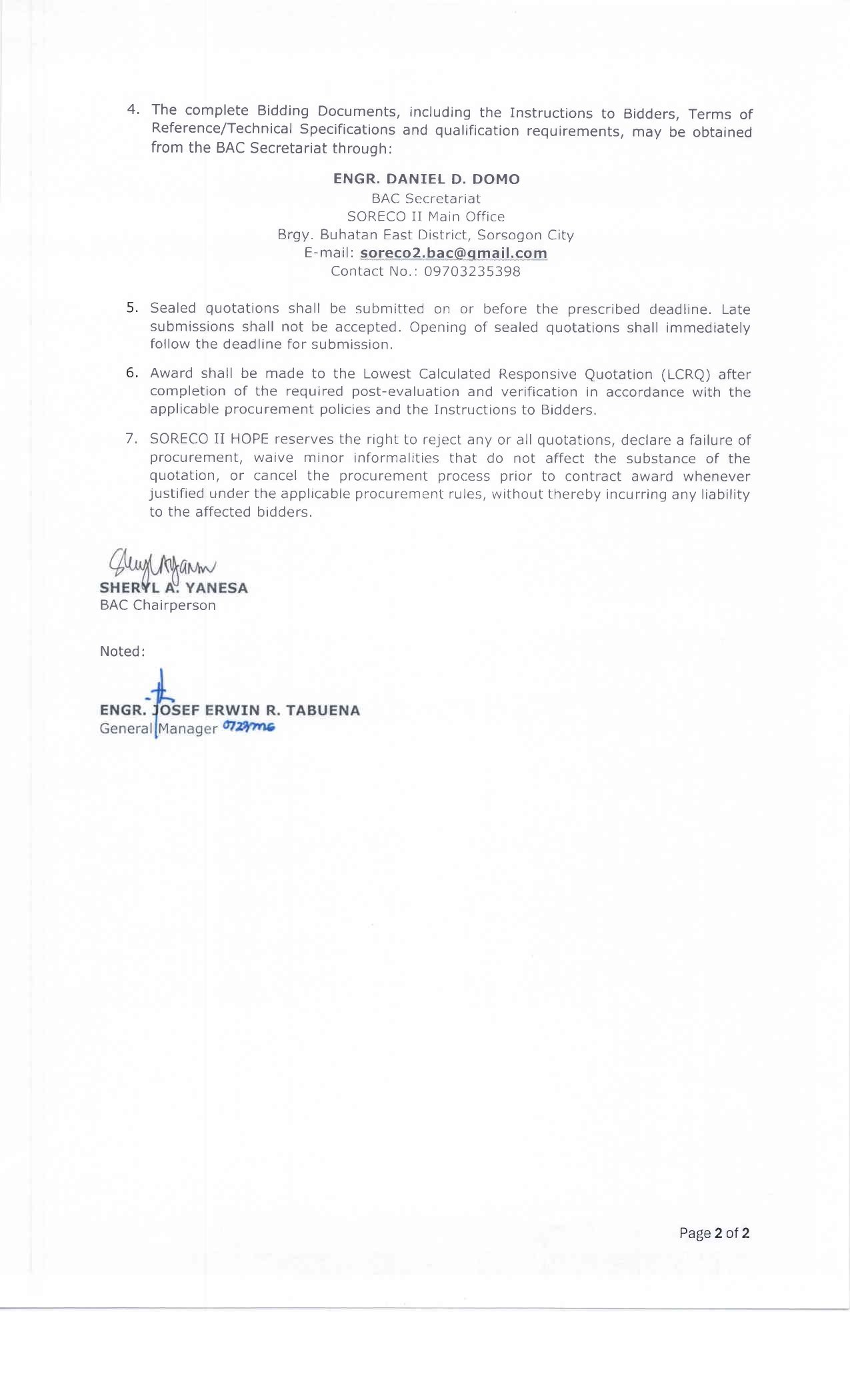 Bulletin